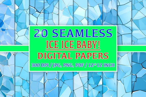 20 Seamless Ice Ice Baby Patterns for Creative Projects