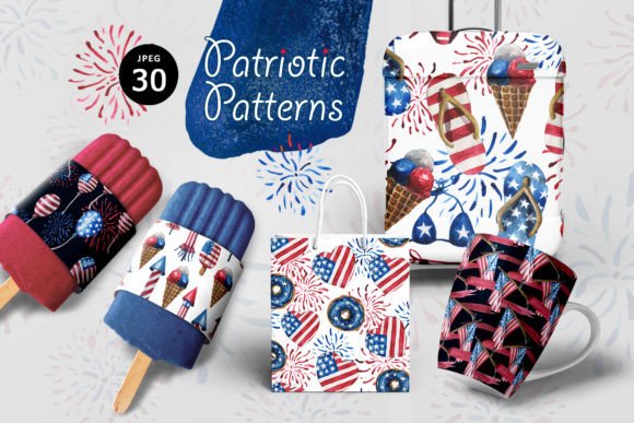 Patriotic Patterns: A Vibrant Resource for Designers and Creators